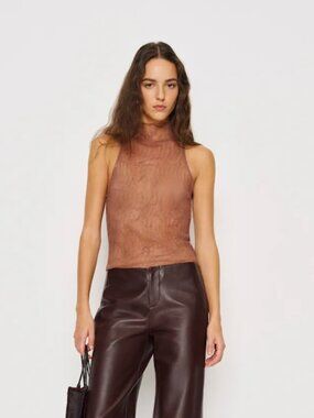 NWT Reformation Kenji Knit Top Size M